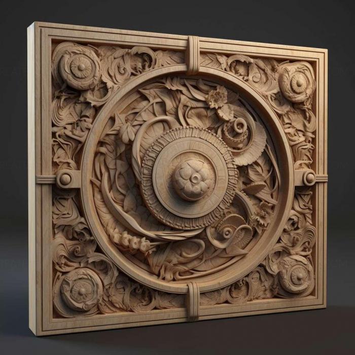 نموذج ثلاثي الأبعاد لآلة CNC 3D Art 